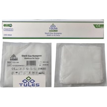 Tules Steril Hidrofil Gazlı Bez Kompres 30X80 Cm 150 Adet