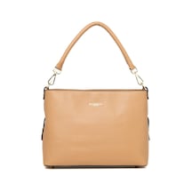 D85 Sand Omuz Çantası Kadın Grazıa Piumelli Milano Bag Kum