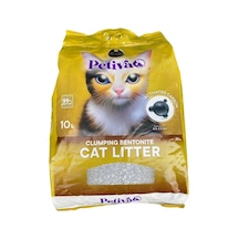 Petiva Aktif Karbon Topaklaşan Bentonit Kedi Kumu 10 L
