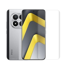 Microcase Xiaomi Poco M8 Pro Curved Tam Kaplayan Kavisli Tempered Cam Ekran Koruyucu - Al3282
