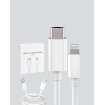 İphone İpad Airpods Uyumlu 30w Type-c To Lightning Kablo 2 Yıl
