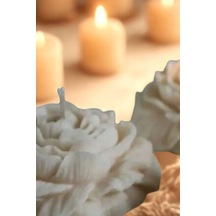 Bernami Mumluk Şamdanpinterest 3'lü Vanilyalı Şakayık Kokulu Mum Dekoratif Davet Nikah Söz Nişan Kına Diğer