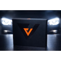 Slim Mercekli H7 Led Far Ampulü 40w 12v Fanlı Vr Pro H7 Led Xenon Beyaz Işık