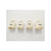 Alice Ap-30m2 Finger Picks Bej Parmak Tarzı Pena, Akustik Gitar Pena 14/15/16/17mm 4 Adet
