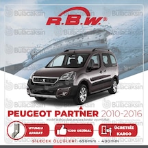 Peugeot Partner Muz Silecek Takımı (2010-2020) RBW