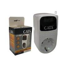 CATA CT-9187 4000W DİGİTAL AKIM KORUMALI PRİZ