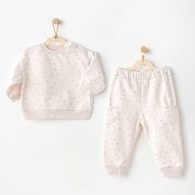 Andywawa Ac25100 Bebek Takım 2 Pcs Set Sweet Penguın Ecru