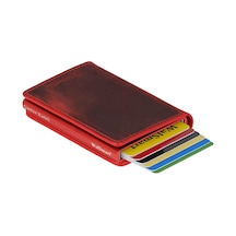 Walsmart Book Crazy Akıllı Mekanizmalı Deri Cüzdan