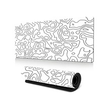 Cbtx 300 X 600 X 3mm Soyut Desenli Kauçuk Mouse Pad Kaymaz Büyük Mouse Mat - Stil Q