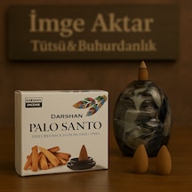 Darshan İncense Palo Santo Geri Akış Tütsü 10 Adet Çok Renkli