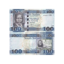 Güney Sudan 2019 Yılı 100 Pound Yabancı Kağıt Para Çil Unc Koleksiyon Para