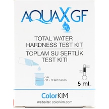 Yerli 5 Ml Aquax Gf- Toplam Su Sertliği Test Kiti