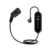 Ev Charger 16a 3.5 Kw Taşınabilir Elektrikli Araç Şarj İstasyonu Mobil Şarj Cihazı 5m Kablo Eu Priz