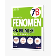 Fenomen Yayınları 7. Sınıf Fen Bilimleri B Soru Bankası
