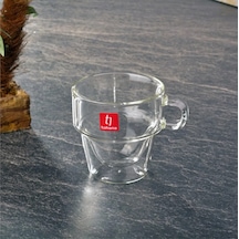 Çift Cidarlı 150ml Modern Tasarım Çay Kahve Fincan Kupa