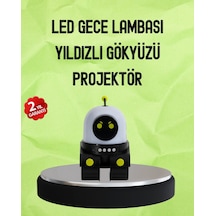 Mey İthalat Bluetooth Bağlantılı Yüksek Çözünürlüklü Galaksi Projektör