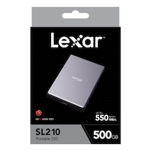Lexar SL210 500 GB Type-C Taşınabilir SSD