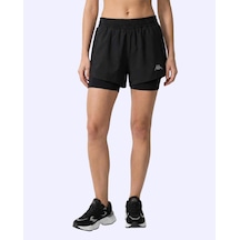 Kappa Fesa Short Kadın Siyah Regular Şort