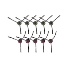 Unimarket Deebot Ozmo 950 Robot Süpürge Yan Fırça 10 Adet Yedek Parça Red 1 Adet Süpürge Yedek Parçaları