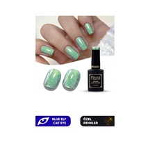 Misyul Uv Led Kalıcı Oje Nail Art 15 Ml Blue Elf Cat Eye Ec06