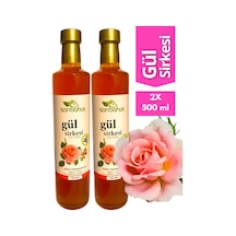 Gül Sirkesi 500 Ml 2'li Paket - Organik Doğal Fermantasyon