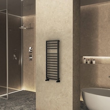 Radiva - Naxos Dekoratif Havlupan 500x1193 Mat Siyah  - 1nax05001193b3ms-