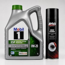 Mobil 1 Esp X2 0w-20 Motor Yağı 5 L + Balata Spreyi 500 ML