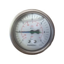 63MM -1/+5 Bar G1/4" Panotipi Gliserinli ManovakuMMetre Pakkens
