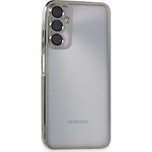 Samsung Galaxy A05s Kılıf Razer Lensli Silikon - Gümüş