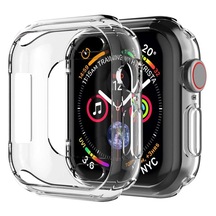 Microsonic iOS Uyumlu Watch Series 1 38Mm Kılıf 360 Full Şeffaf