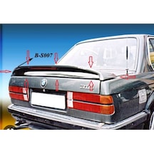 Bmw E30 Bagaj Rüzgarlık Işıklı Boyasız Ham Siyah Fiberclass