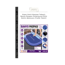 Süper Emici Kaymaz Tabanlı Banyo Paspası Fonksiyonel Örtü Zemin Aksesuarı Pratik Tekstil Çok Renkli