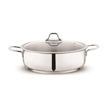 Schafer Held Çelik 24 CM Basık Tencere