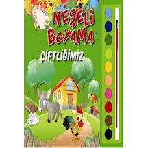Neşeli Boyama Çiftliğimiz- Parıltı Yayınları