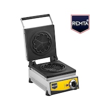 Remta Çiçek Model Waffle Makinası Elektrikli 16 Cm Çap