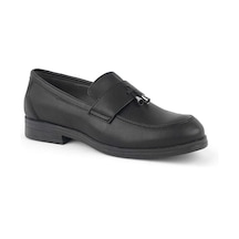 Rakerplus Loafer Siyah Mat Erkek Klasik Çocuk Ayakkabı