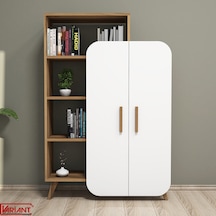 Variant Variant Form Çok Amaçlı Dolap Ve Kitaplık Ceviz - Beyaz