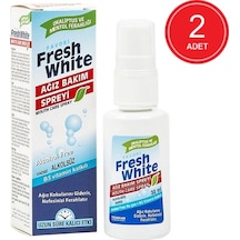 Fresh White Koku Giderici ve Önleyici Ağız Bakım Spreyi 2 x 30 ML