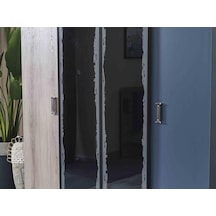 Dolap Urlu Denim 90415 Model Gardrop Yüksek Ayak 4kapı Kalite Malzeme El Yapım