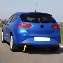 Vass41 Arka Sol Reflektör Standart Tampon 1p0945105d Seat Leon İle Uyumlu 2010-2012