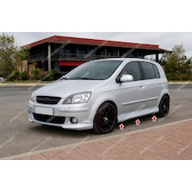 Hyundai Getz Yan Marşpiyel Seti Sağ-sol - Boyasız - Fiberglass