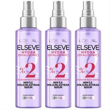 Elseve Hydra Hyaluronic Nem İle Dolgunlaştıran Sprey Serum 3 X 150 Ml