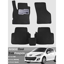Peugeot 207 Coupe 2006-2014 Uyumlu Eva Paspas Tam Set Araca Özel,oto Paspas,kolay Montaj 304
