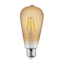 Horoz Rustic Vintage-6 Led Ampul Sarı Işık E27 6w
