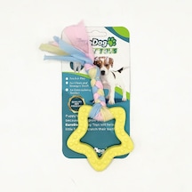 Eurodog - 404 - Puppy Toys Sarı Beşgen Diş - Edntrend - Kma Oyuncağı