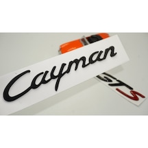Porsche Cayman Gts Bagaj 3M 3D Abs Yazı Logo Amblem Seti (549183078)
