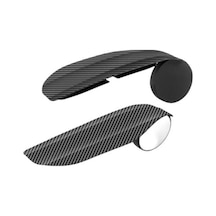 Autokit Karbonfiber Kör Nokta Aynası Ve Yağmur Siperliği 2 Li Seti Fa1-750