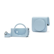 Fujifilm Instax Sq1 Deri Çanta Mavi