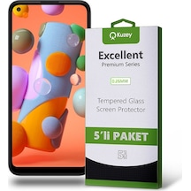 Samsung Uyumlu Galaxy A11 Ekran Koruyucu Cam 5 Adet Ekonomik Paket (554292905) 20 Tl Fark Ile Apple  iPhone Hızlı Şarj Kablosu