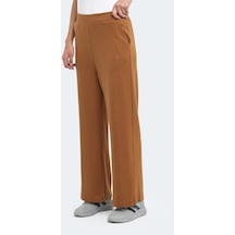 Slazenger VERNA I Kadın Cepli Bol Paça Hardal Eşofman Altı